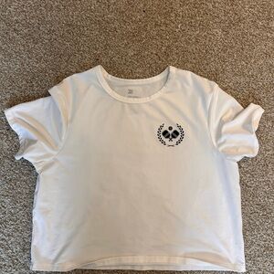 All in Motion White Short Sleeve Tee